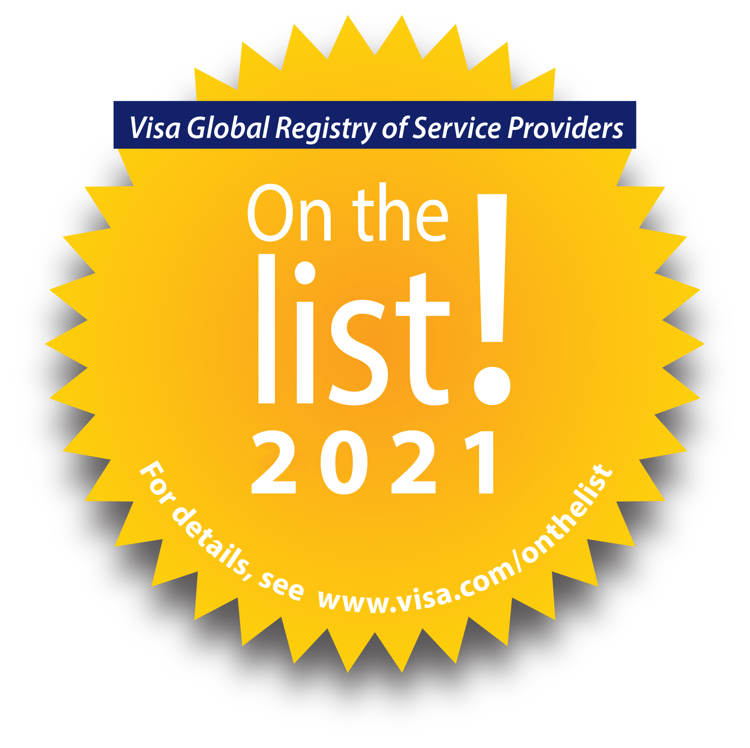 In 2021, OmegaFi made Visa Global Registry's list of service providers.